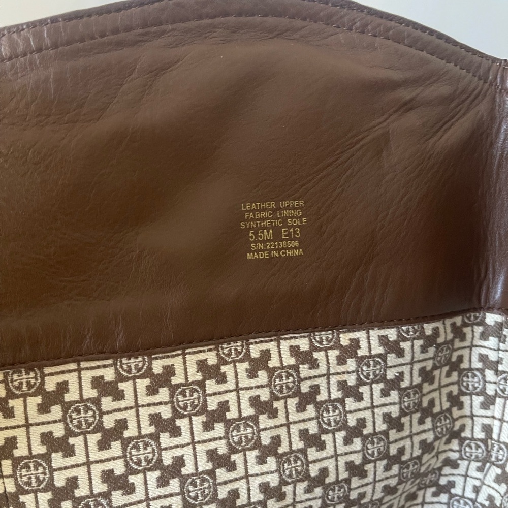 Tory Burch Brown Over the Knee Equestrian Boots - Picture 11 of 12